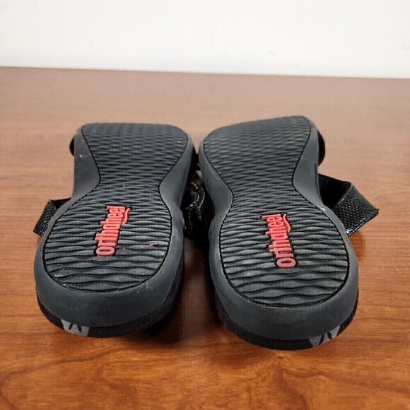 Orthaheel Molly Orthotic Slide Sandals Womens Size 11 EUR 42 Black - Picture 10 of 11